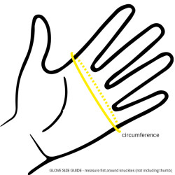 P1 RACING GLOVE, BLACK