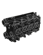 COMPLETE CYLINDER HEADS